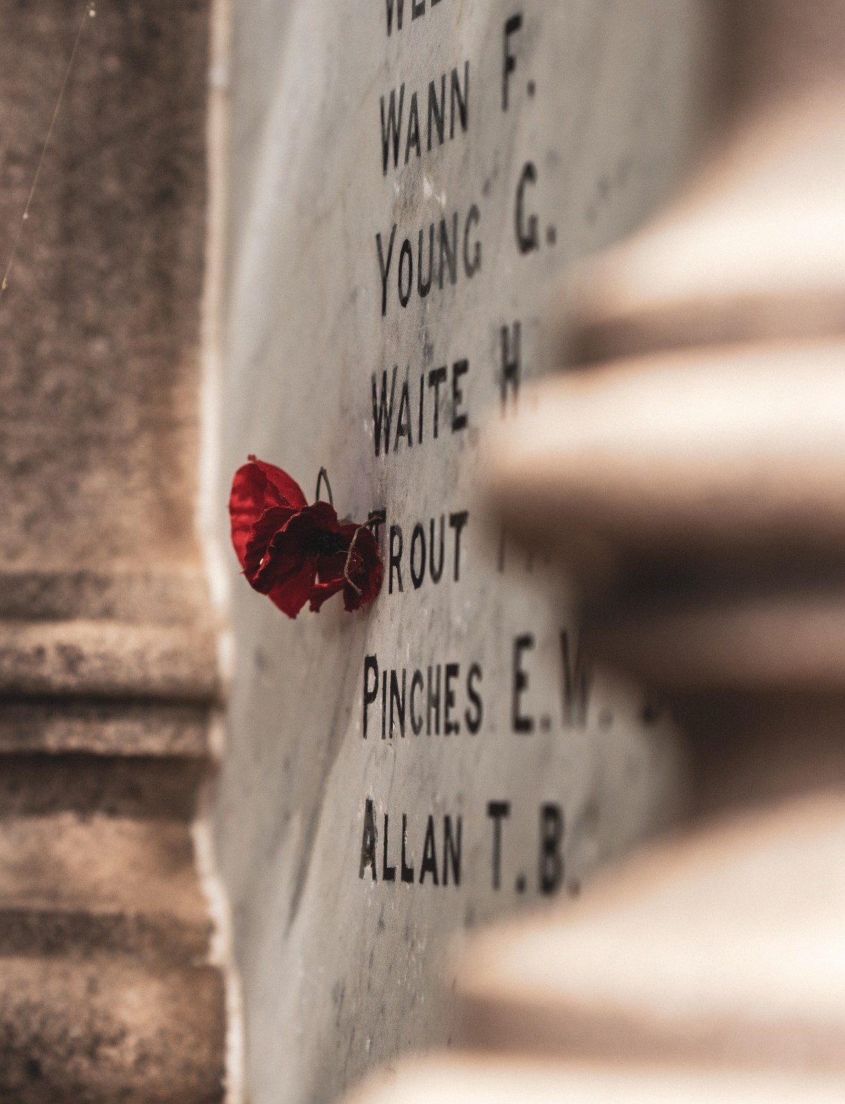 Names of the fallen